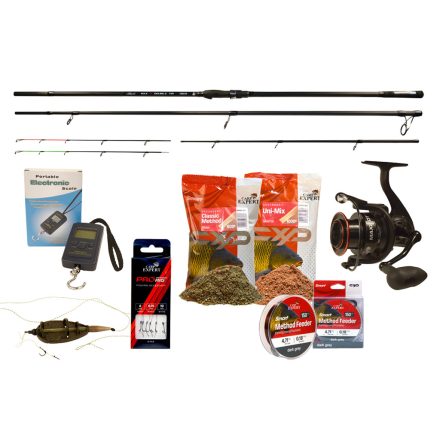 CARP EXPERT MAX2 360 METHOD FEEDER SZETT ÚJDONSÁG CSALIKKAL