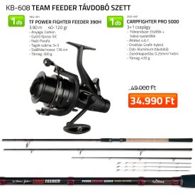 By Döme Team Feeder Távdobó szett